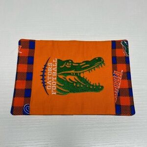 Hand Crafted Mug Rug Coaster Embroidered Cotton Fabric Padded Absorbs Liquid